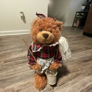 VNTG Burton and Burton Maid Standing Plush Bear